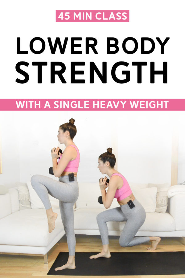 Lower Body Strength Circuits Workout Class